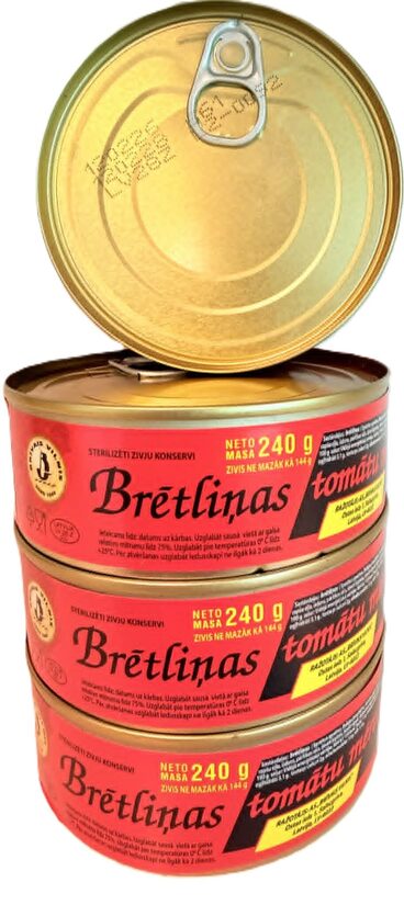 Brētliņas tomātu mērcē - 240 g