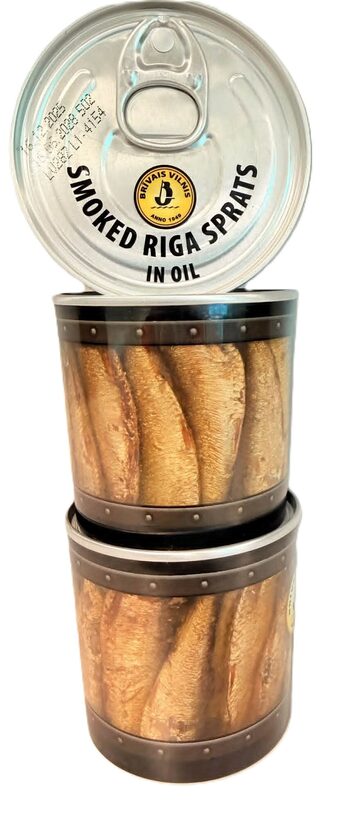 Rīgas šprotes eļļā - 240 g