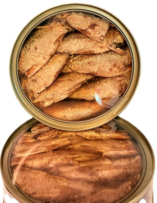 Lielās šprotes eļļā  - 160 g