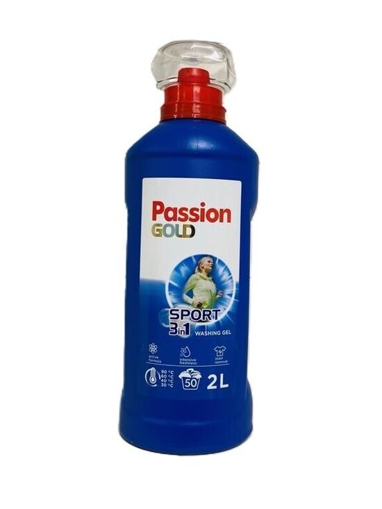 Passion Sport 3in1 veļas mazgāšanas līdzeklis sporta apģērbam