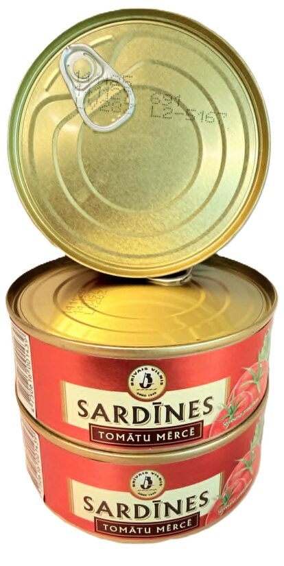 Sardīnes tomātu mērcē 24x240 g