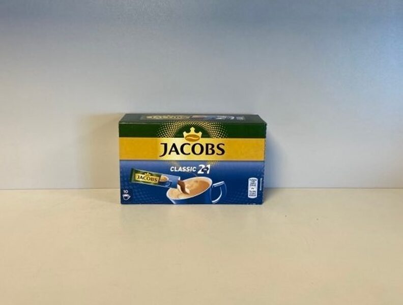 Jacobs Classic 2in1 šķīstošā kafija ar pienu