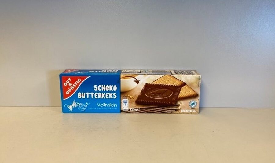 Gut&Gunstig Schoco butterkeks sviesta cepumi šokolādē