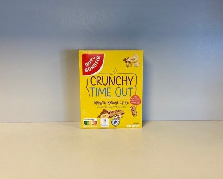 G&G Crunchy time out musli Riegel Schoko Bananen batoniņi ar šokolādi un banāniem