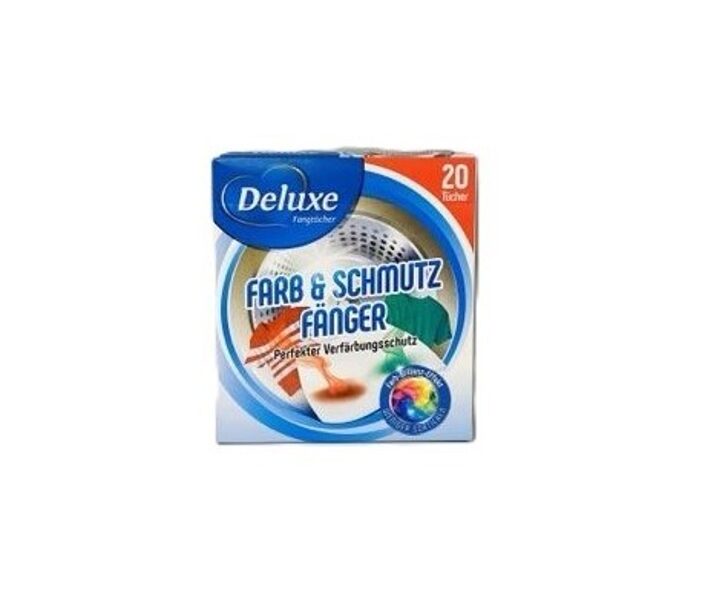 Deluxe Farb&Schmutz Fänger salvetes pret veļas sakrāsošanos