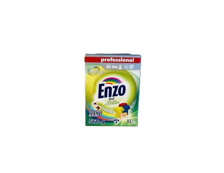 ENZO Deluxe Professional 2 in 1 veļas pulveris krāsainai veļai