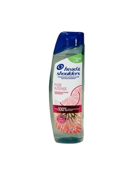 Head&Shoulders Pure Intense Grapefruit pretblaugznu šampūns