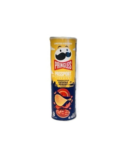 Pringles kartupeļu čipši spāņu gaumē ar pikantu kartupeļu garšu