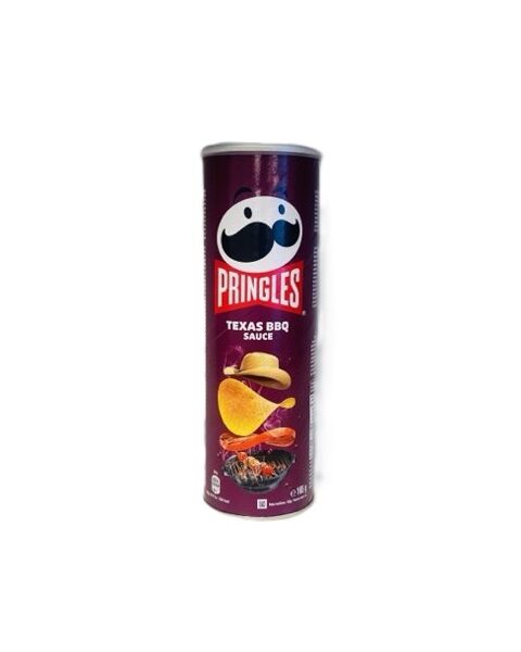 Pringles čipši ar Teksasas BBQ mērces garšu