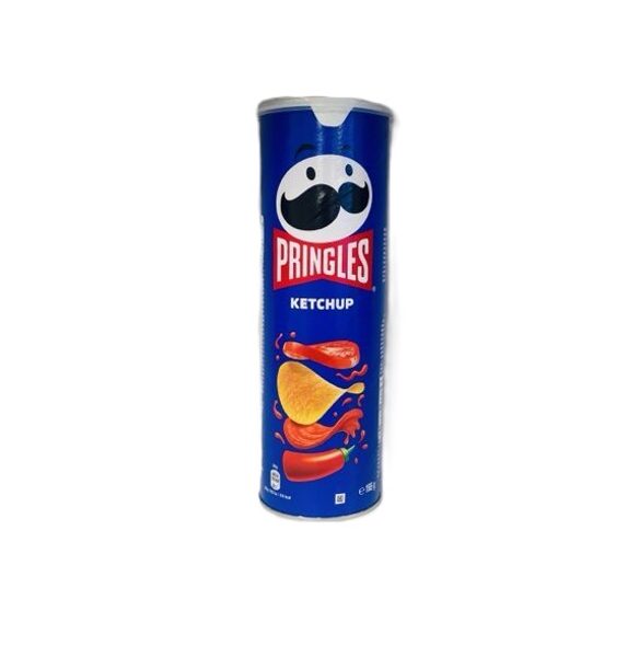 Pringles kartupeļu čipši ar kečupa garšu