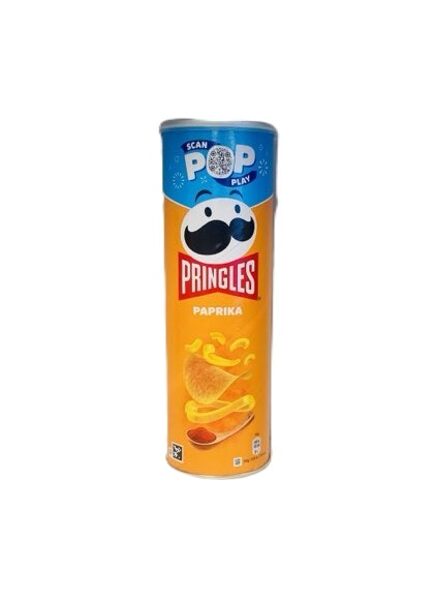 Pringles kartupeļu čipši ar paprikas garšu