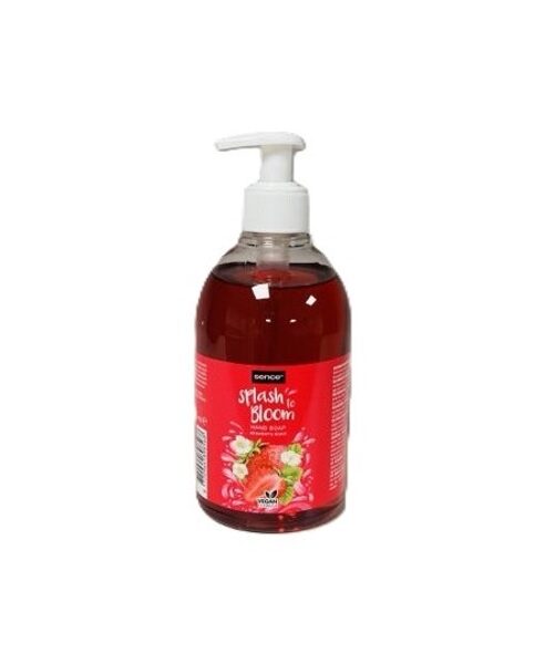Sence Splash to Bloom šķidrās ziepes ar zemeņu aromātu