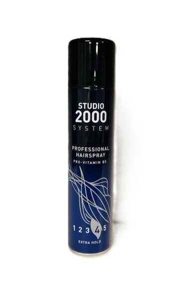 STUDIO 2000 System profesionālā stipras fiksācijas matu laka ar pro-vitamīnu B5