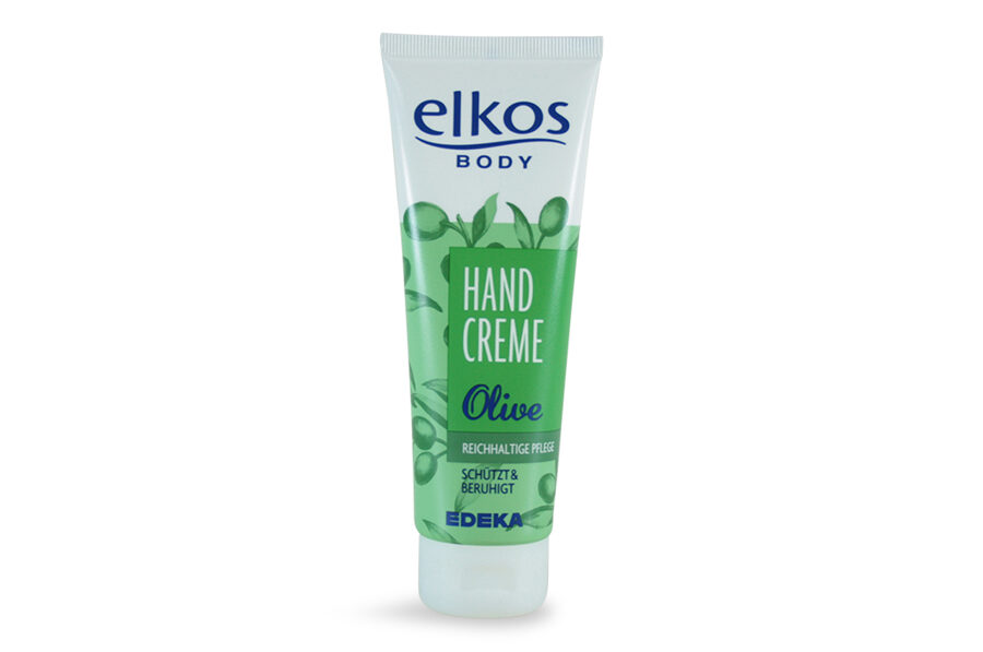 Elkos body handcreme olive roku krēms ar olīvām un šī sviestu