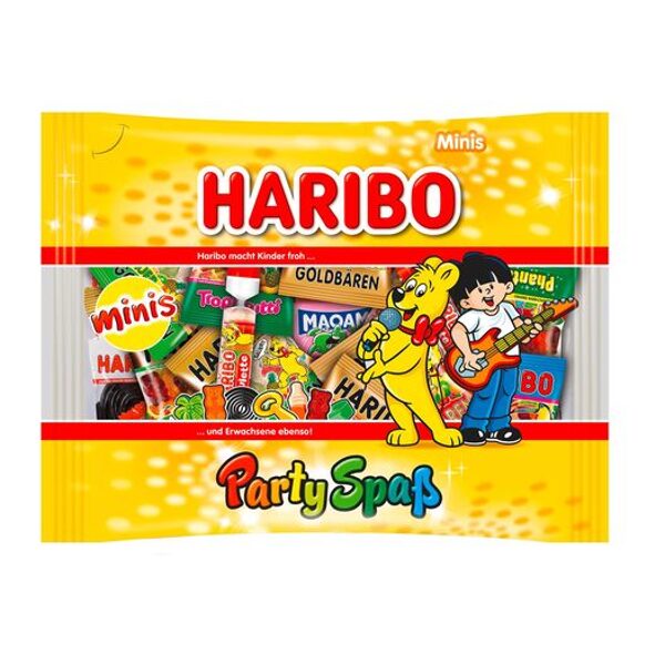 Haribo PartySpas konfekšu izlase