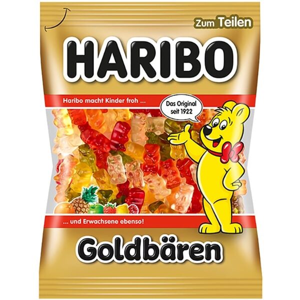 Haribo Goldbaren želejkonfektes - lācīši 