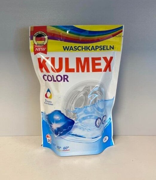 Kulmex Waschkapseln Color veļas mazgāšanas  kapsulas - krāsainam apģērbam