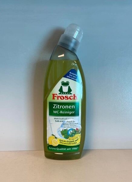 Frosch WC-Reiniger Zitrone tīrīšanas līdzeklis ar citronu aromātu