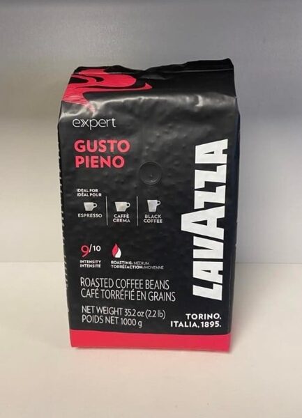 Lavazza Expert Gusto Pieno kafijas pupiņas 