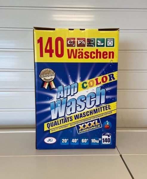 Appwasch XXXL veļas pulveris – color 