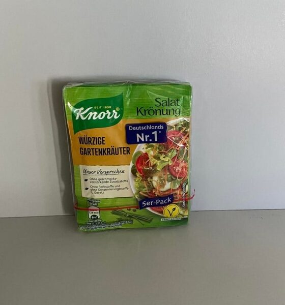 Knorr Salatkrönung Gartenkräuter pikantā dārza augu garšviela salātiem